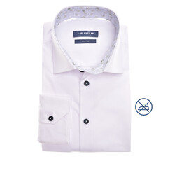 Ledûb Modern Medallion Contrast Shirt White