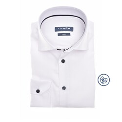 Ledûb Modern Twill Uni Shirt White