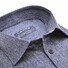 Ledûb Modern Vague Herringbone Longer Sleeve Overhemd Blauw