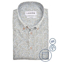 Ledûb Mosaic Dots Overhemd Groen
