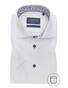 Ledûb Short Sleeve Fine Contrast Shirt White