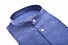 Ledûb Slim Casual Mao Collar Overhemd Midden Blauw
