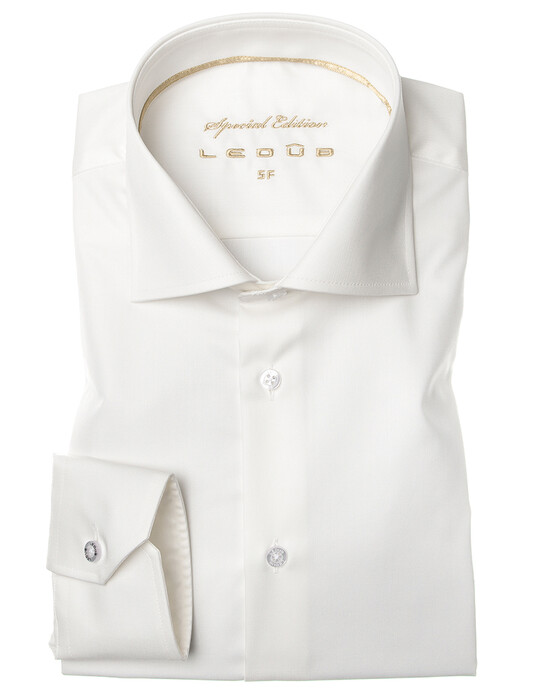 Ledûb Slim-Fit Special Edition Shirt Off White