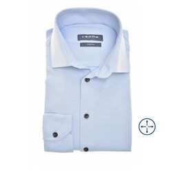 Ledûb Slim Hyperstretch Uni Shirt Light Blue