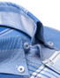 Ledûb Sporty Check Overhemd Blauw-Blauw