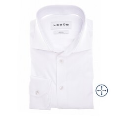 Ledûb Stretch Mix Shirt White