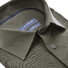 Ledûb Stretch Weave Semi-Spread Modern Fit Overhemd Donker Groen