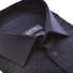 Ledûb Stretch Weave Semi-Spread Slim Fit Overhemd Donker Blauw
