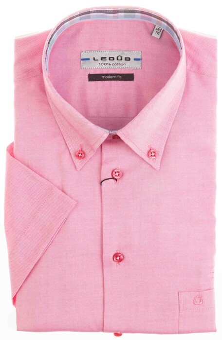 Ledûb Summer contrast Shirt Pink