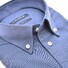 Ledûb Tricot Contrast Collar Overhemd Licht Blauw