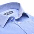 Ledûb Tricot Contrast Collar Shirt Mid Blue