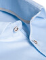 Ledûb Two-Ply Collar Contrasted Overhemd Licht Blauw