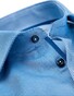 Ledûb Two-Ply Fine Structure Shirt Mid Blue