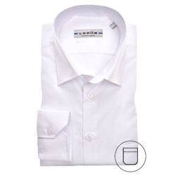 Ledûb Uni Regular Fit Shirt White