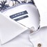 Ledûb Uni Subtle Tropical Palm Contrast Shirt White
