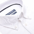 Ledûb Uni Tricot Stretch Polo Button-Down Modern Fit Overhemd Wit