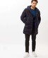 Levi Light Warming Brax Lab With 2-Way Zip Jack Midnight Navy