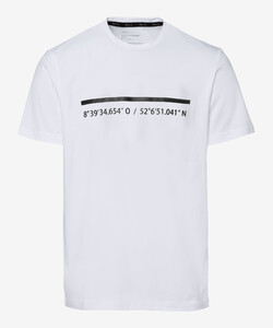 Lex Brax Lab Fine Jersey Quality T-Shirt Wit