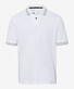 Liam Brax Lab Uni Fine Detail Poloshirt White