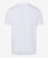 Lias Brax Lab Blue Planet Round Neck T-Shirt White
