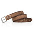 Lindenmann Charred Fine structure Belt Mid Brown