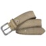 Lindenmann Charred Fine structure Belt Taupe