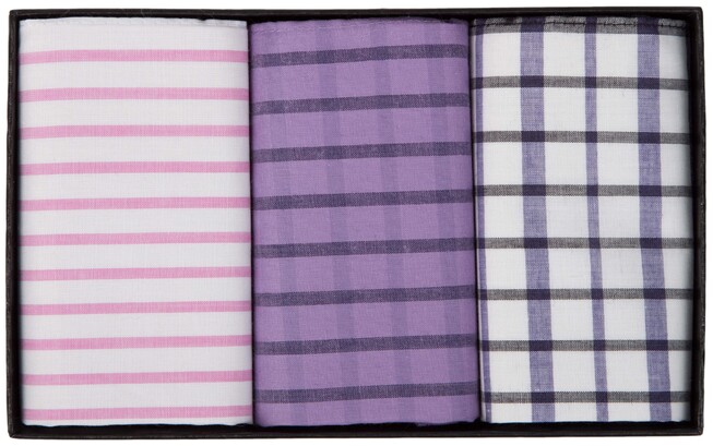Lindenmann Doosje Zakdoeken Handkerchiefs Multicolor