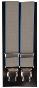 Lindenmann Double Color Suspenders Beige-Blue