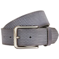 Lindenmann Fine structure Belt Navy