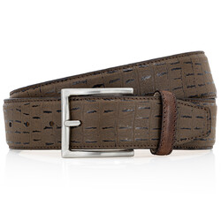 Lindenmann Leather Fantasy Riem Donker Bruin