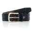 Lindenmann Luxury Multi Tone Structure Riem Blauw-Bruin