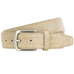 Lindenmann Luxury Suede Riem Zand