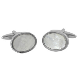 Lindenmann Manchetknopen Zilver