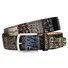 Lindenmann Multi-Textured Belt Multicolor