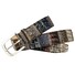 Lindenmann Multi-Textured Belt Multicolor