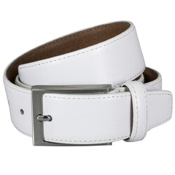 Lindenmann Smooth Uni Belt Belt White