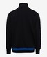 Lovis Modern Sweat Zipper Cord Brax Lab Pullover Black