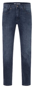 MAC Arne Pipe Lightweight Denim Jeans Deep Blue Od Grey