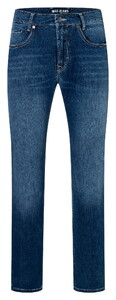 MAC Arne Pipe Lightweight Denim Jeans Mid Blue Authentic Used
