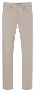 MAC Arne Yarn Dyed Stretch Broek Smoothly Beige
