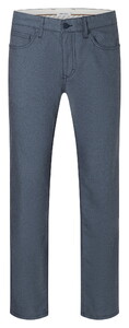 MAC Arne Yarn Dyed Stretch Pants Midnight Blue