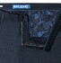 MAC Griffin Tapered Cotton Nylon Satin-Stretch Broek Nautic Blue