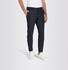 MAC Griffin Tapered Cotton Nylon Satin-Stretch Fine Pattern Broek Grey Stone