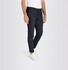 MAC Griffin Tapered Cotton Nylon Satin-Stretch Fine Pattern Pants Grey Stone