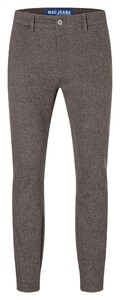 MAC Griffin Tapered Light Weight Fine Pattern Jersey Broek Mahogany Brown