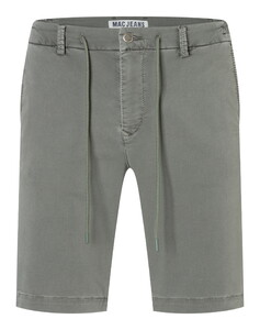 MAC Jog'n Short Jersey Sweat Denim Bermuda Leaf Green