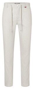 MAC Lennox Sport Linnen Stretch Cool Touch Broek Kitt