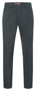MAC Lenny Subtle Cotton Stretch Micro Structure Broek Grey Stone