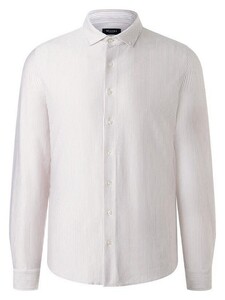 Maerz Allover Fine Stripe Button-Down Overhemd Twig