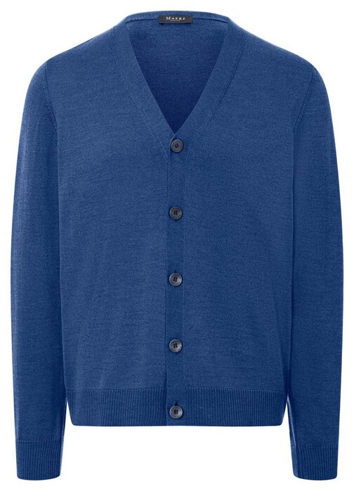 Maerz Button Cardigan Vest True Blueberry